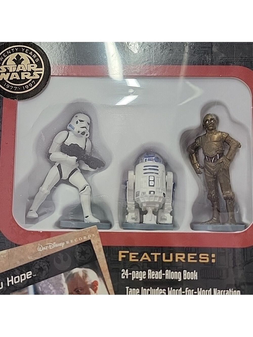 vintage Star Wars A New Hope, Read And Play Pack with Cassette - Picture 2 of 5